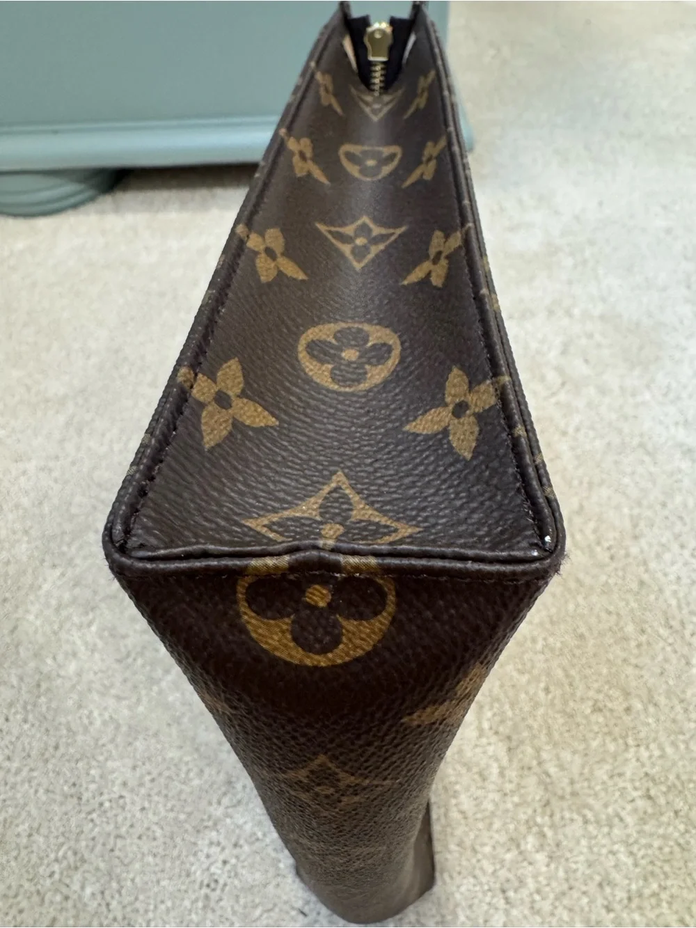 Louis Vuitton Brown Toiletry Pouch 26